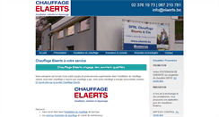 Desktop Screenshot of chauffage-elaerts.be